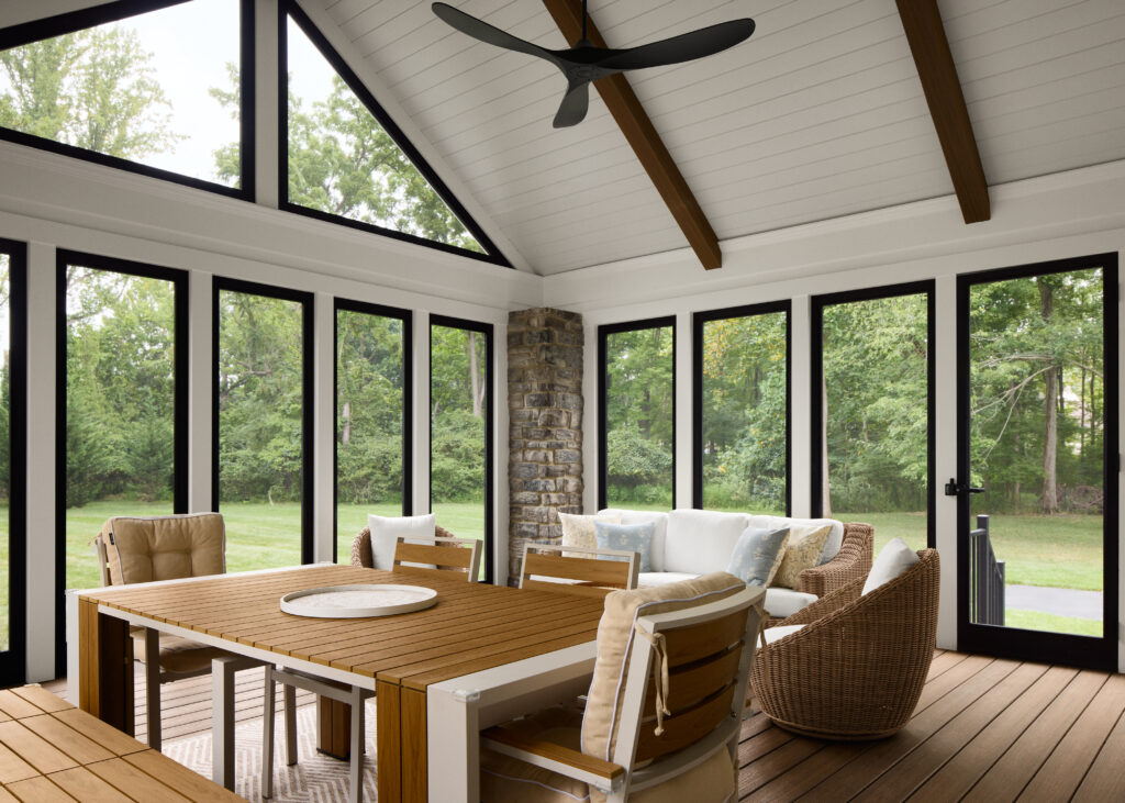 Design build architectural rendering Haddonfield addition